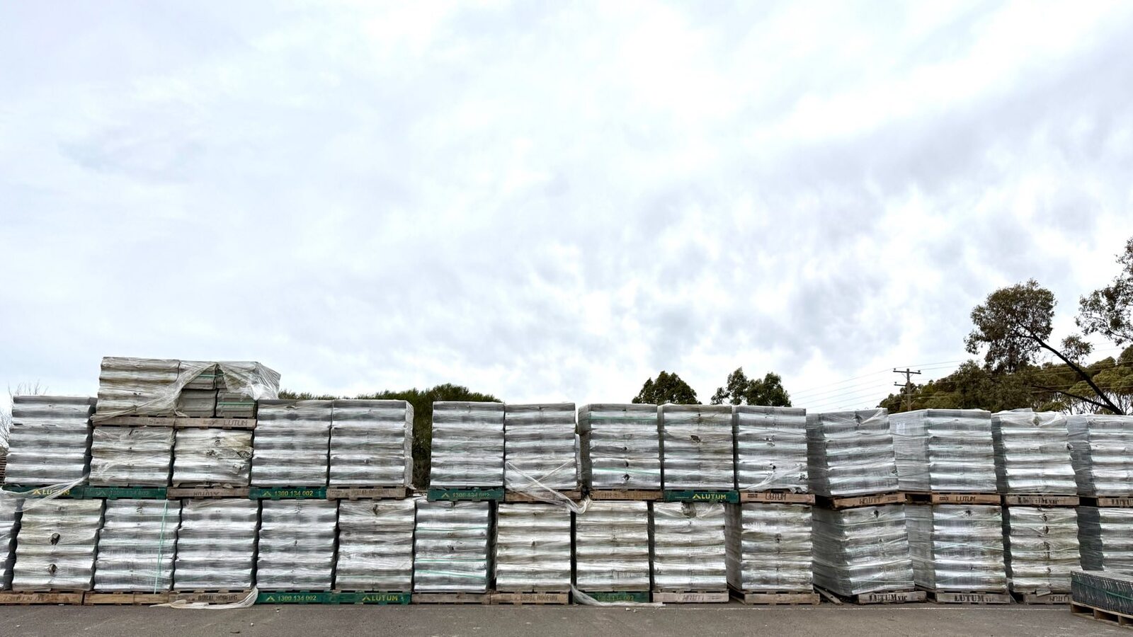 Concrete Roof Tile Supply Yard Melbourne